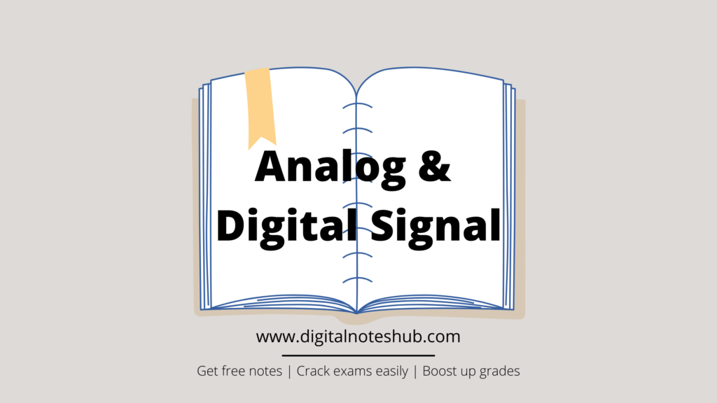 Analog and digital Siganls in Computer Networking