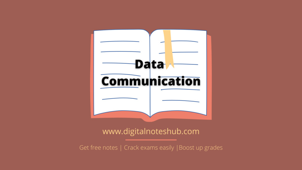 What is data communication