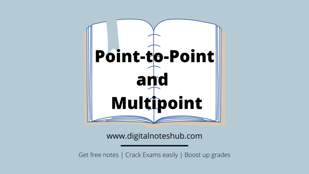 Point to point topology and multipoint topology