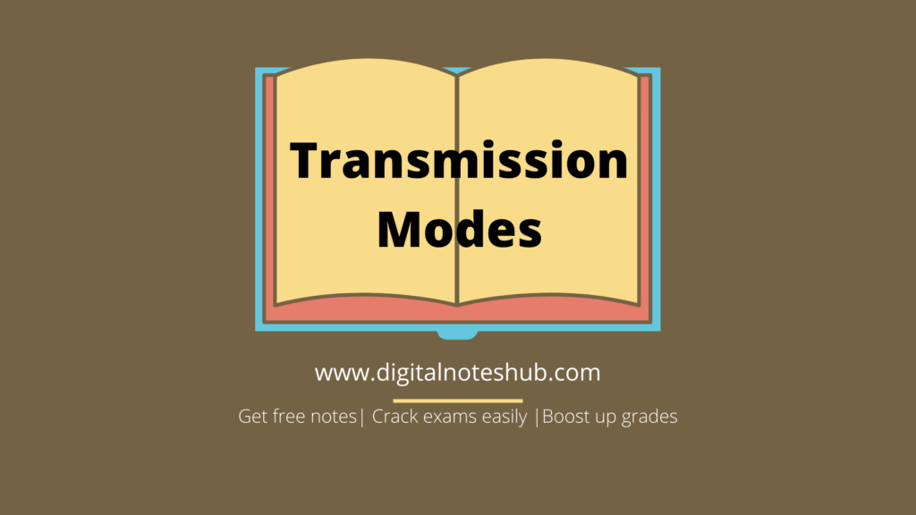 Transmission modes in computer networks
