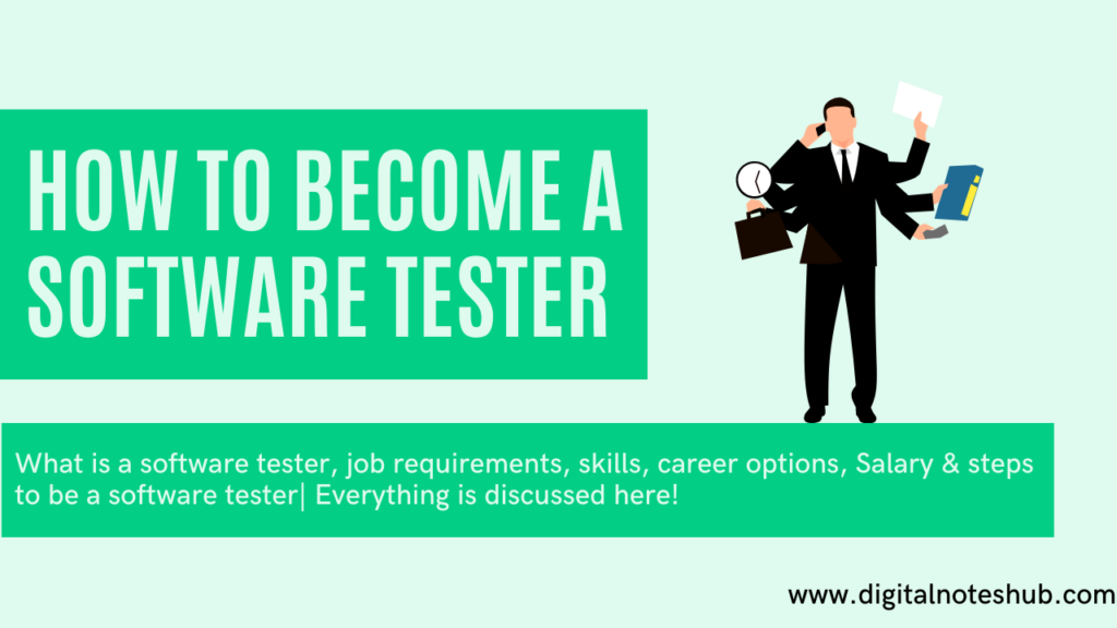 How to become a software tester
