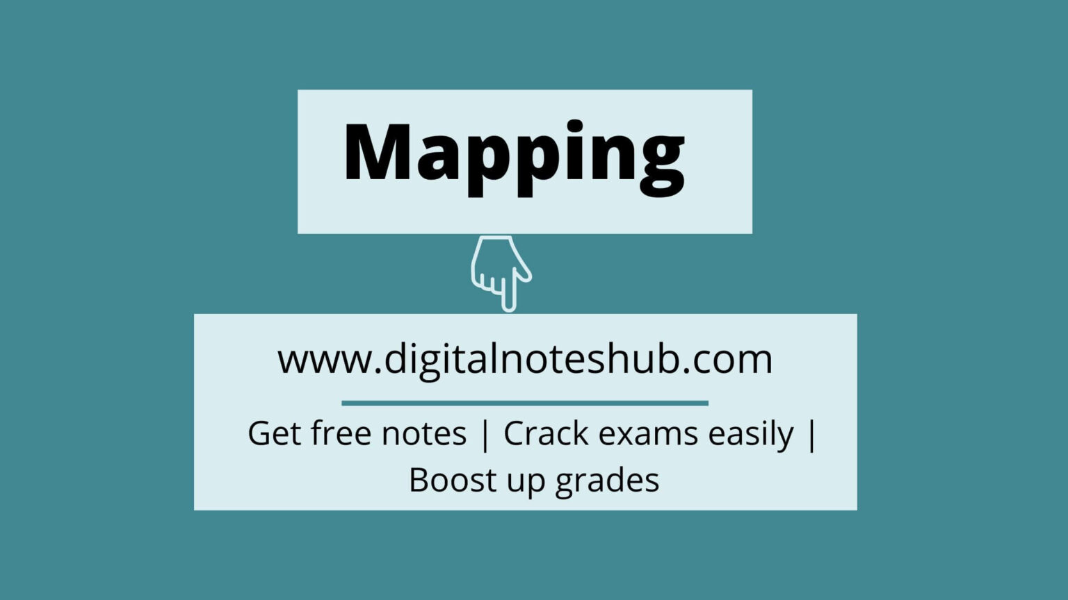 Mapping In Dbms And Its Types Digital Notes Hub