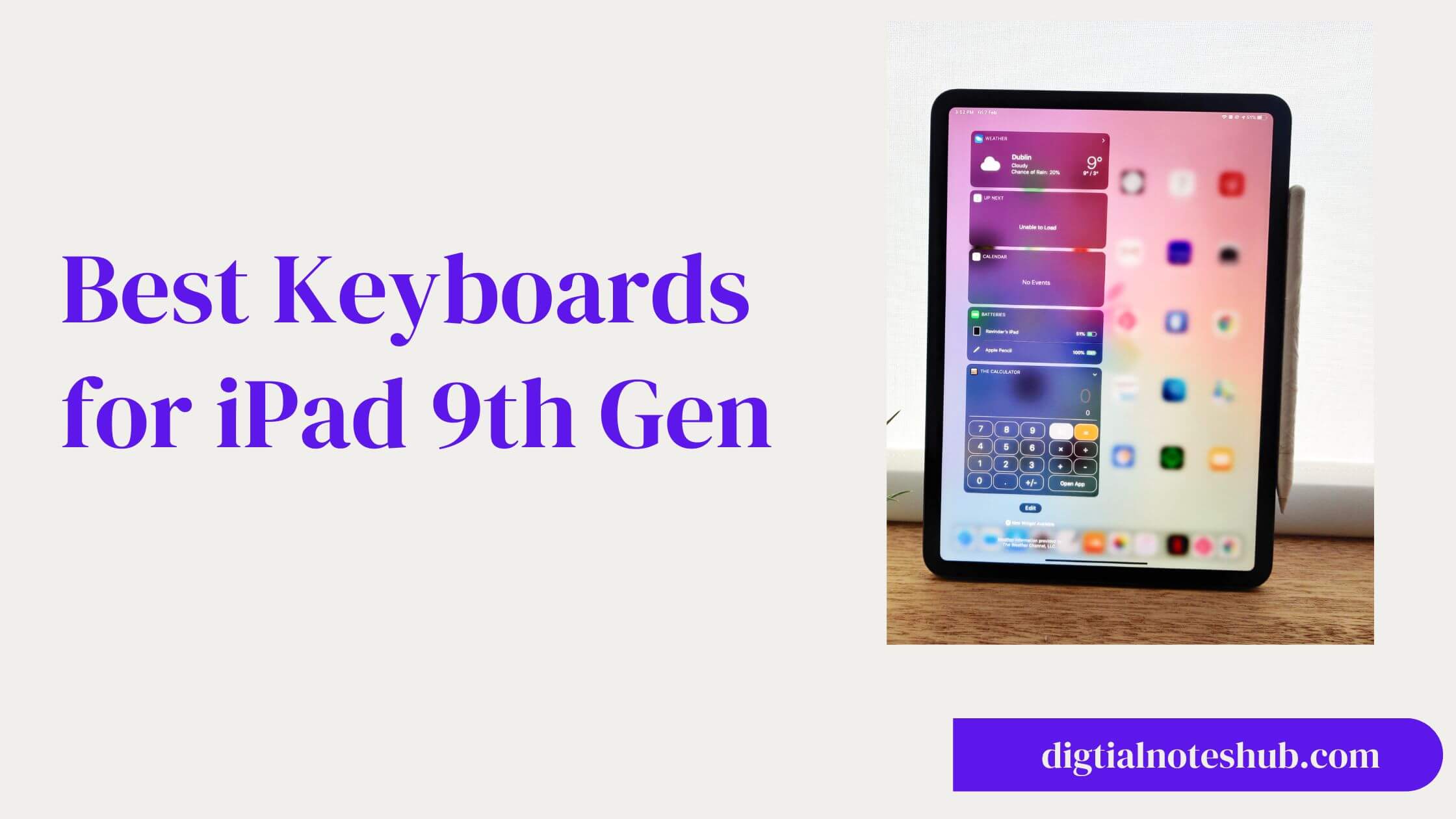 Best keyboards for iPad 9th generation